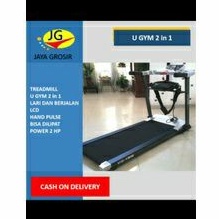 treadmill elektrik u gym 1 mm 2 in 1