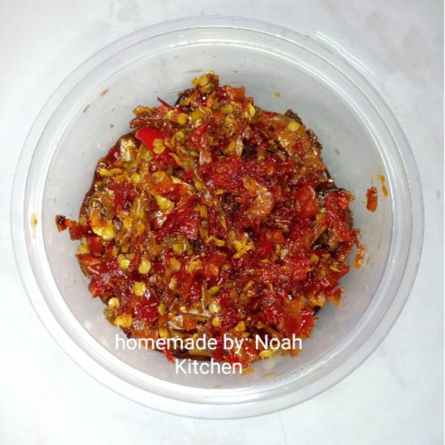 

Sambal udang rebon superr pedas maknyus &mantal