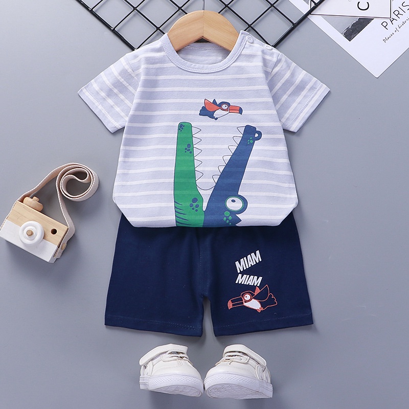 Setelan baju dan celana anak import bahan berkualitas unisex cowok cewek ukuran lengkap