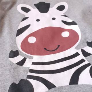  Baju  Tidur Piyama Anak  Import Unisex Laki Perempuan Zebra  