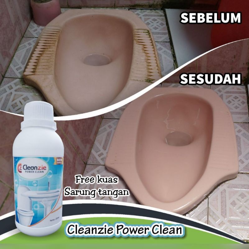 PEMBERSIH TOILET KLOSET CLEANZIE POWER CLEAN