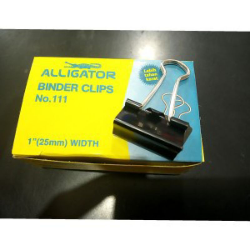 Alligator Binder Clip - Penjepit Kertas Alligator - Binder Klip - Binder Clips