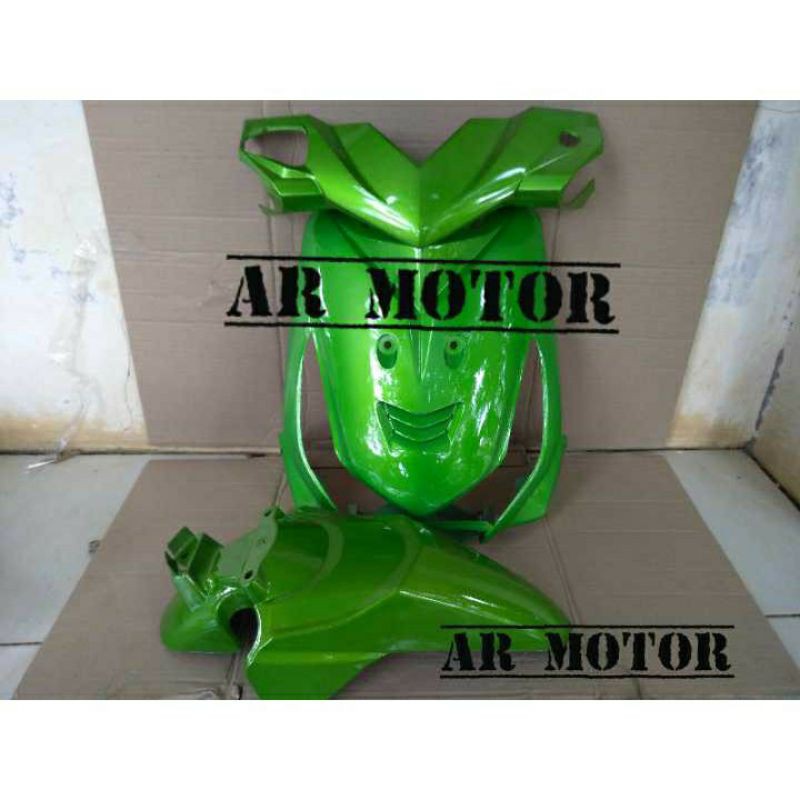 PAKETAN BODY DEPAN BEAT KARBU HIJAU Jual Cover Body Halus Beat Karbu Jual Cover Body Kasar Beat Karb