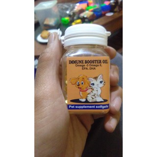 Fish Oil Vitamin Minyak Ikan Untuk Kucing Kelinci Musang  