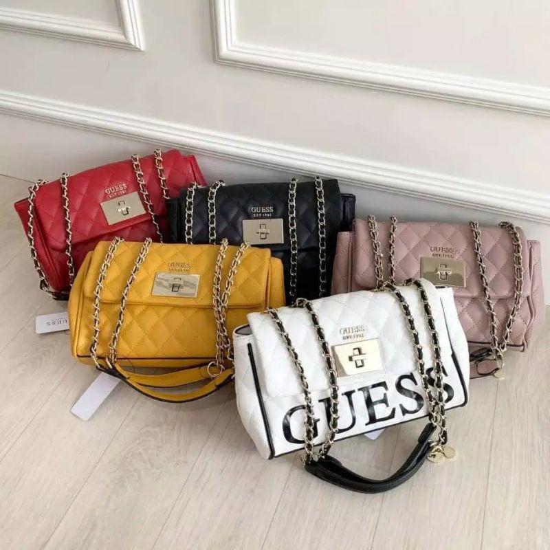 TAS GUESS||TAS CANTIK||GUESS 180||TAS MURAH||TAS IMPORT||TAS WANITA||TAS MEWAH||TAS TALI RANTAI
