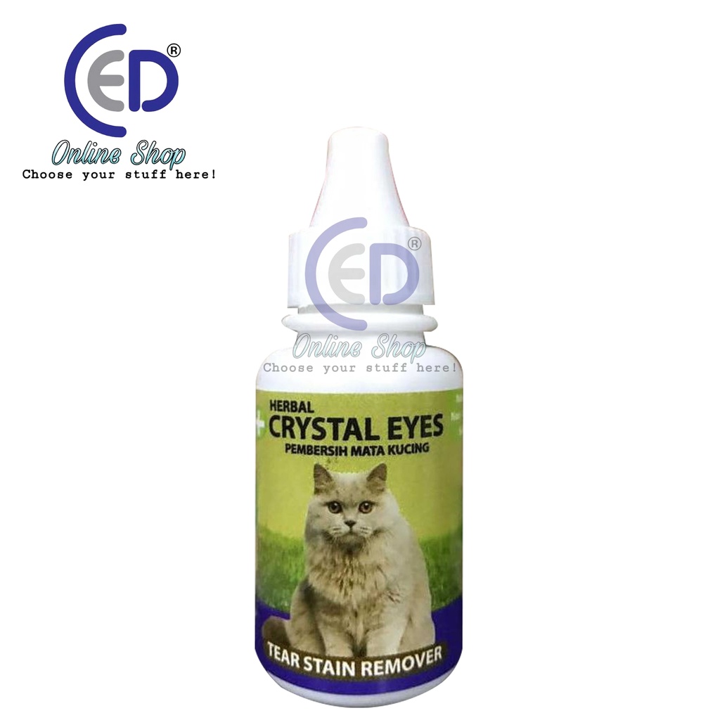 CRYSTAL EYES cat herbal - pembersih untuk mata kucing dan belek kucing