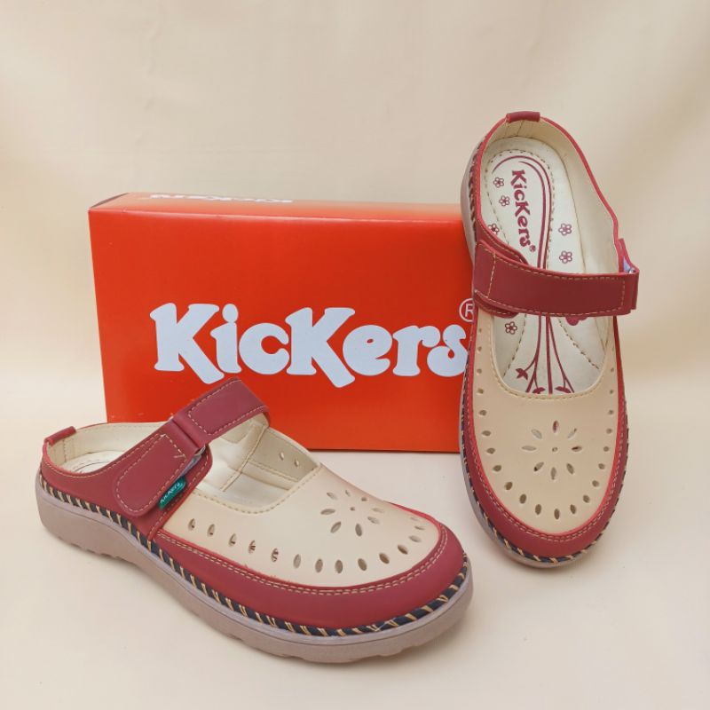 Sandal wanita kickers terbaru bigsize Jumbo 41-45. sl btg 07