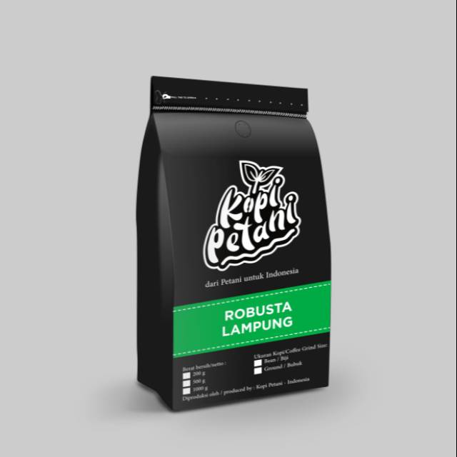 

Kopi petani robusta lampung