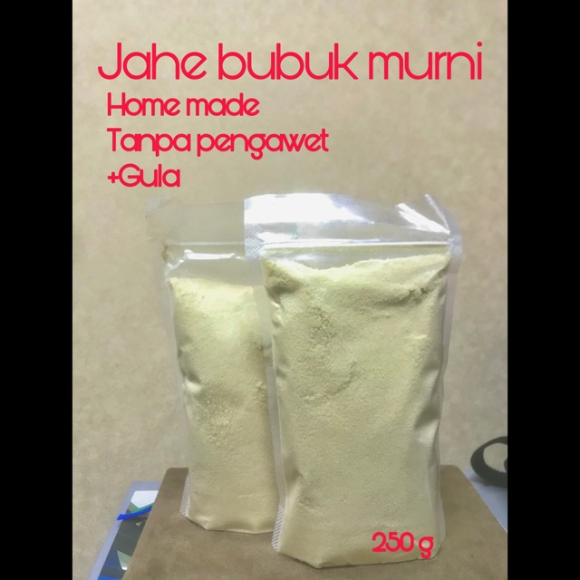 

Bubuk jahe murni/ wedang jahe bubuk