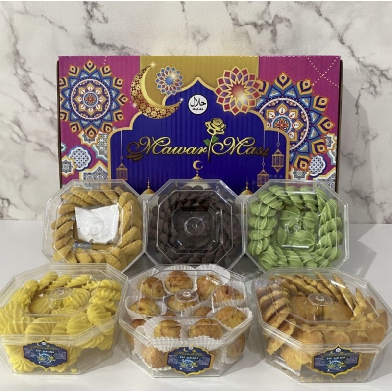 

Paket Kue Kering Hampers Lebaran Merek Mawar Mas Premium