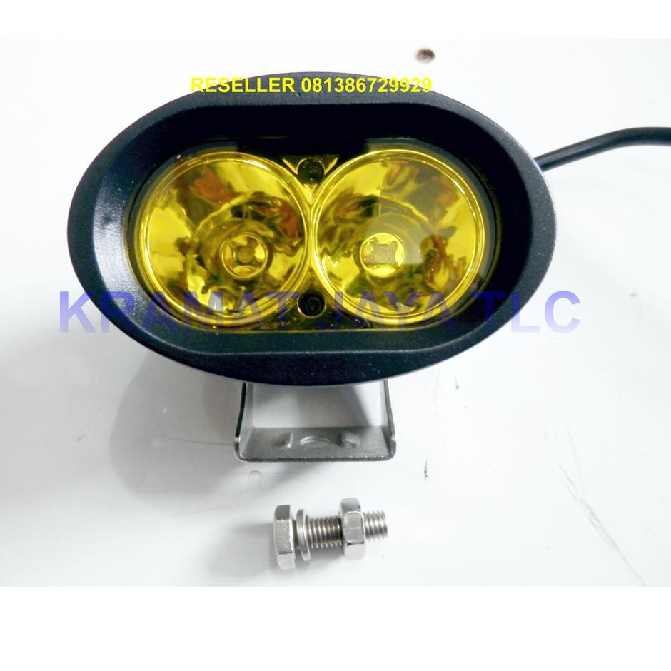 GHU LAMPU TEMBAK SOROT WORKING LIGHT CREE OWL 20 WATT KUNING CZ5