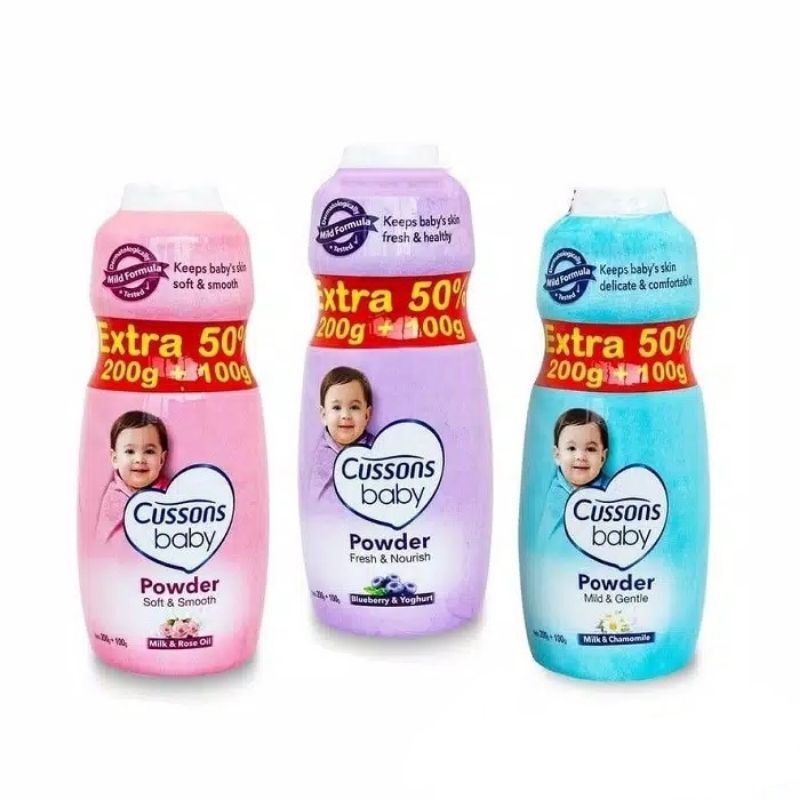 Cussons Baby Powder 200g + 100g