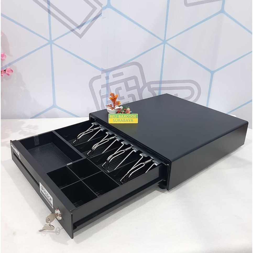 CASH DRAWER SECUREBOX MK330 / MK 330 - RJ11 LACI UANG KASIR 4STRIP ( BLACK )