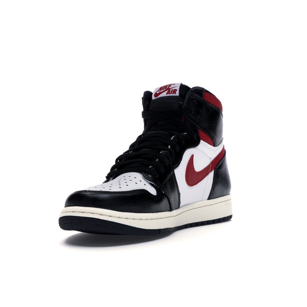 *READY STOCK* Jordan 1 Retro High Black Gym Red