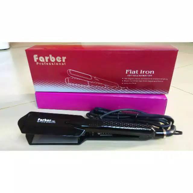 Farber Catok F-1265 Hair Flat Iron Catokan Rambut Salon Murah Smoothing Straighteners Original