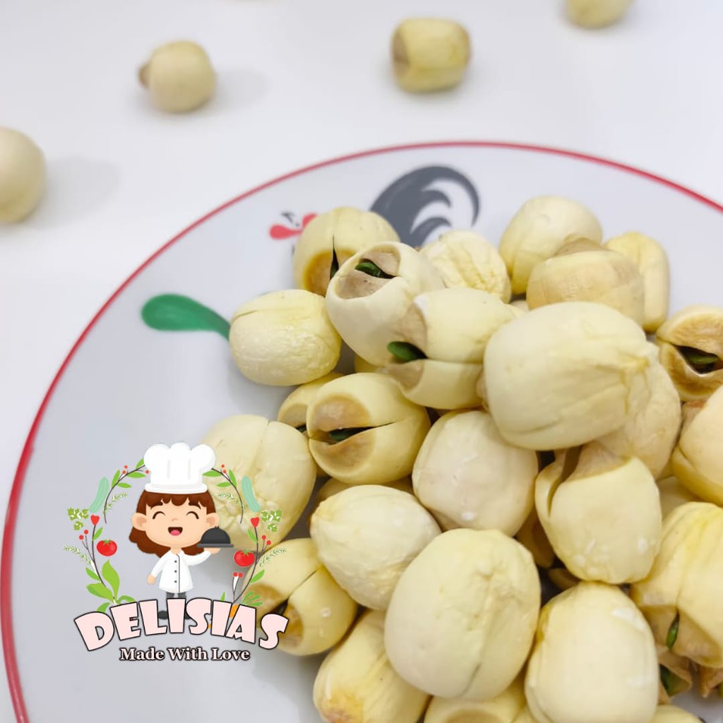 

Biji Teratai / Lienci / Lienzhe / White Lotus Premium 100g