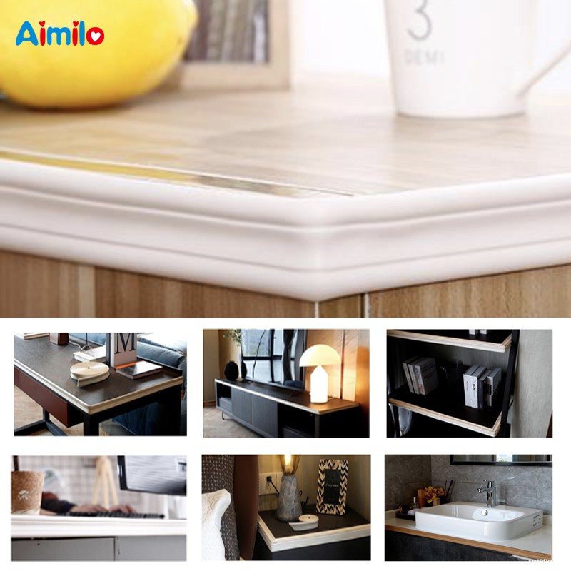 (Aimilo)  List Wallpaper Dinding 3D Wall Foam Border List Stiker 2.3 Meter-4