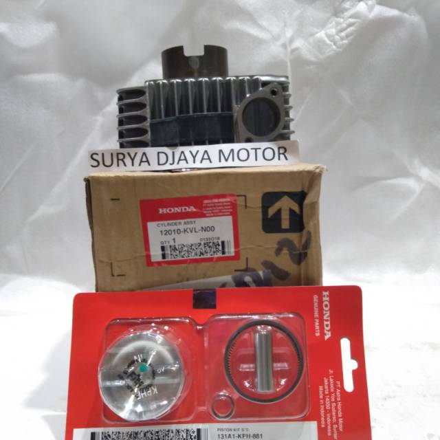 Block Boring Cylinder Blok Seher Karisma Supra X 125 set Original