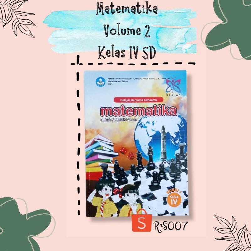 Jual Buku Matematika Volume 2 Kelas 4 Sd Kurikulum Merdeka Shopee