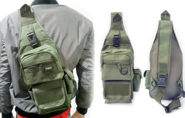 Tas Selempang Wiast Bag Multifungsi Tactical Army Military