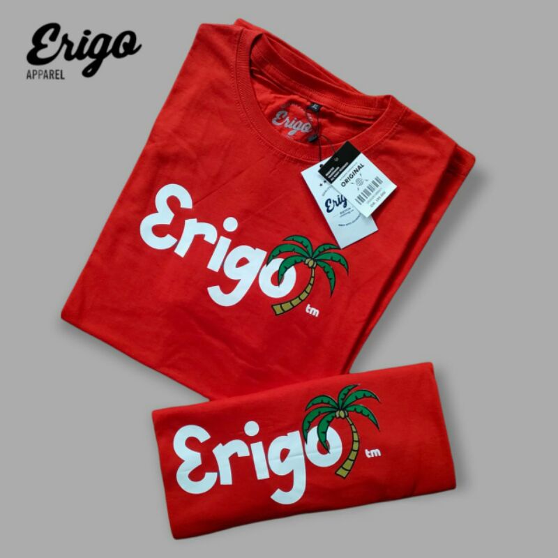 Kaos distro pria BM original ERIGO size L dan XL
