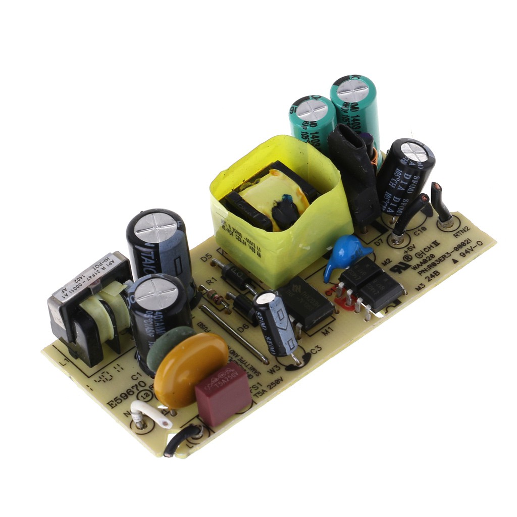 Modul Board Power Supply AC-DC 5V 2000ma 5V 2A dengan Pelindung IC