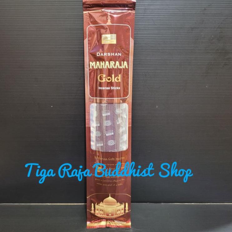 [BRK. 94261] dupa lidi hio (50 sticks) darshan maharaja gold