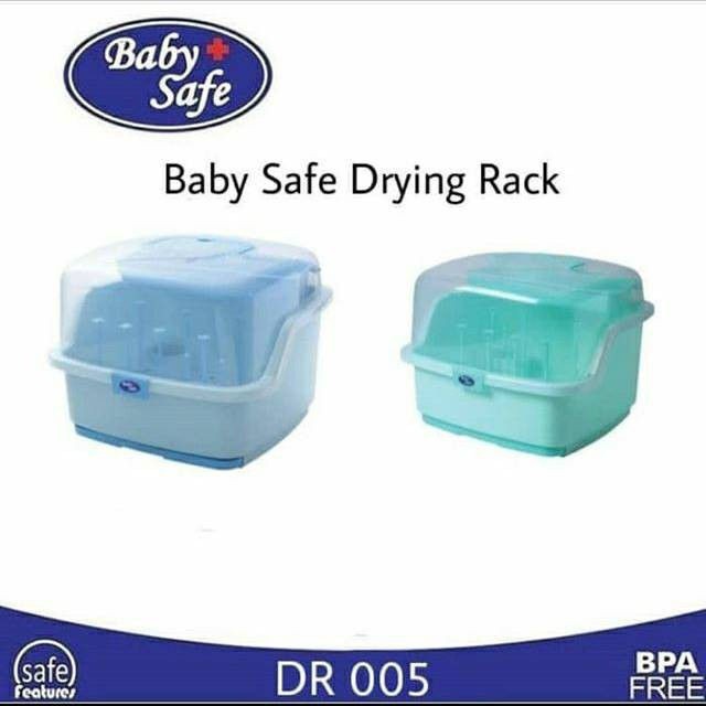 DRYING RACK BLUE / GREEN - DR05B / DR05G / PENGERING BOTOL BABY SAFE