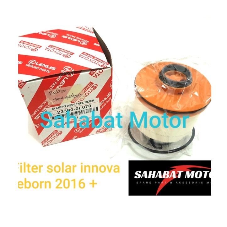 FILTER SOLAR INNOVA REBORN 2016 FUEL FILTER INNOVA REBORN LOKAL