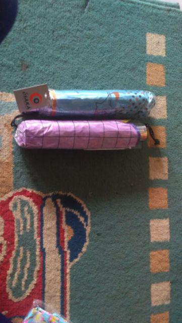 Payung Lipat 4 Fancy Karakter Premium Motif Kotak-kotak Merk Osaka Bw-119