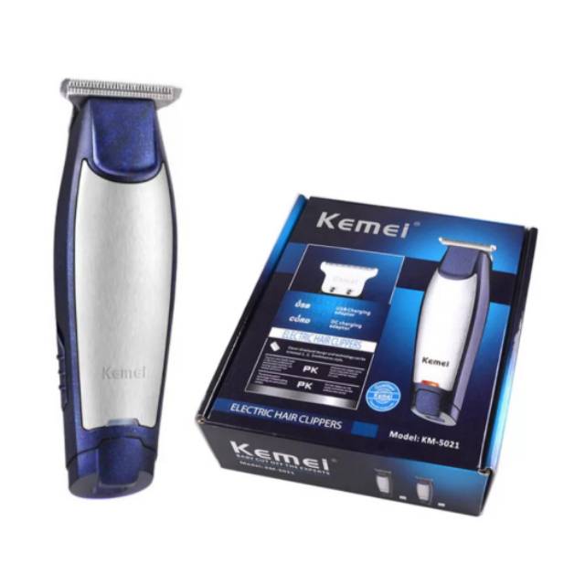 Kemei KM-5021 Hair Clipper  Rechargeable Alat Mesin Cukur Rambut