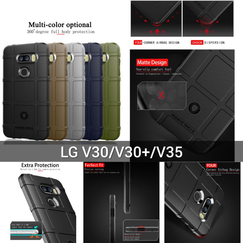 Soft Case LG V30 / V30 Plus V35 Rugged Shield