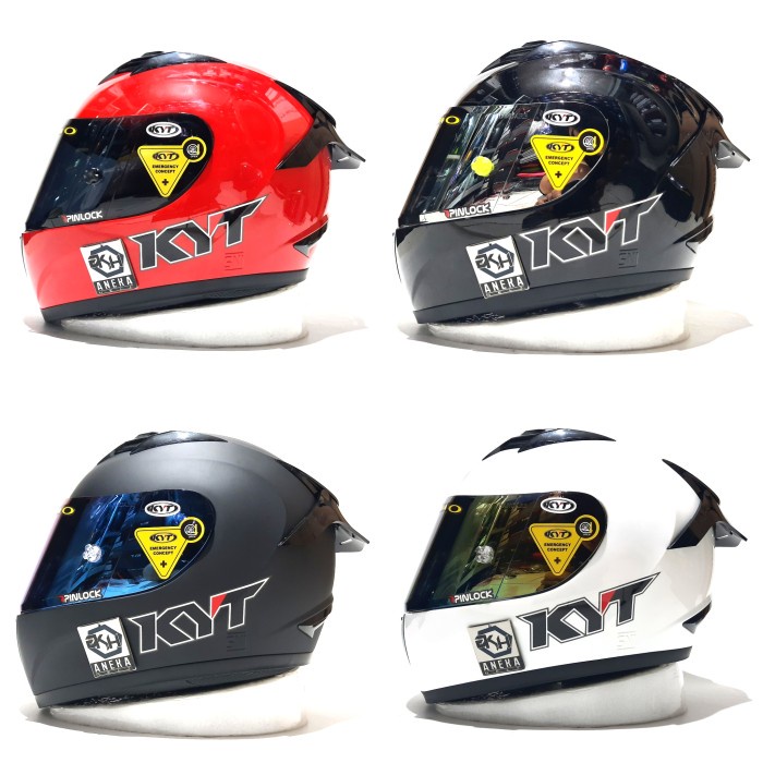 helm full face kyt r10 paket ganteng