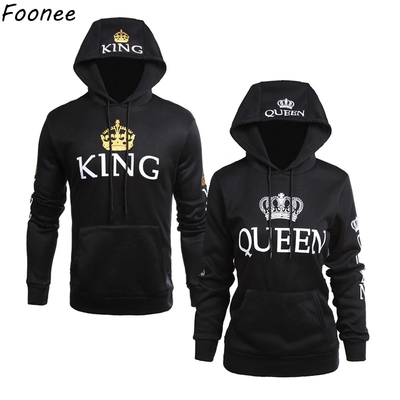 king and queen hoodies with dates