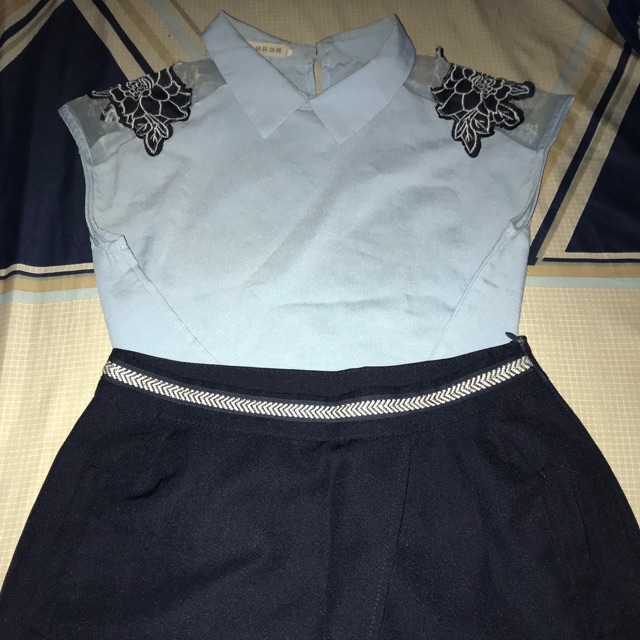 PRELOVED set Baju Rok celana Size M Import Korea PRELOVED set Baju Rok celana Size M Import Korea