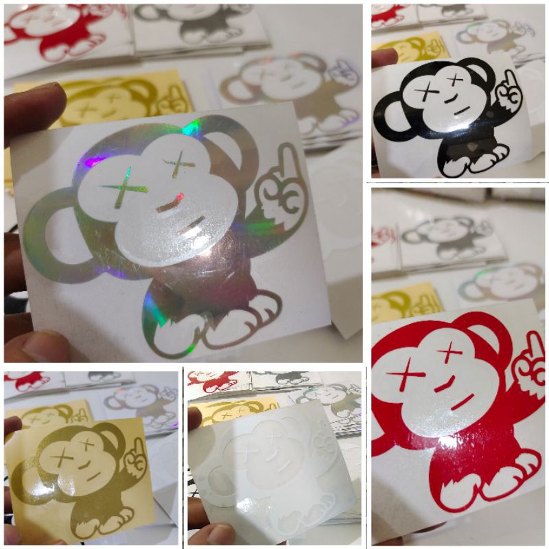 STICKER LITTLE MONKEY JDM CUTTING