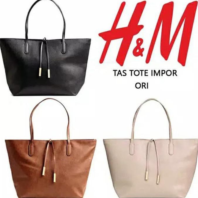 promo tas wanita cewek pesta kerja branded import besar hnm hm tote bags terbaru
