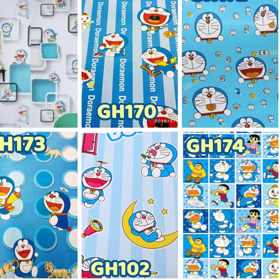 Promo Cod Wallpaper Sticker Dinding Doraemon Lucu 45cm X