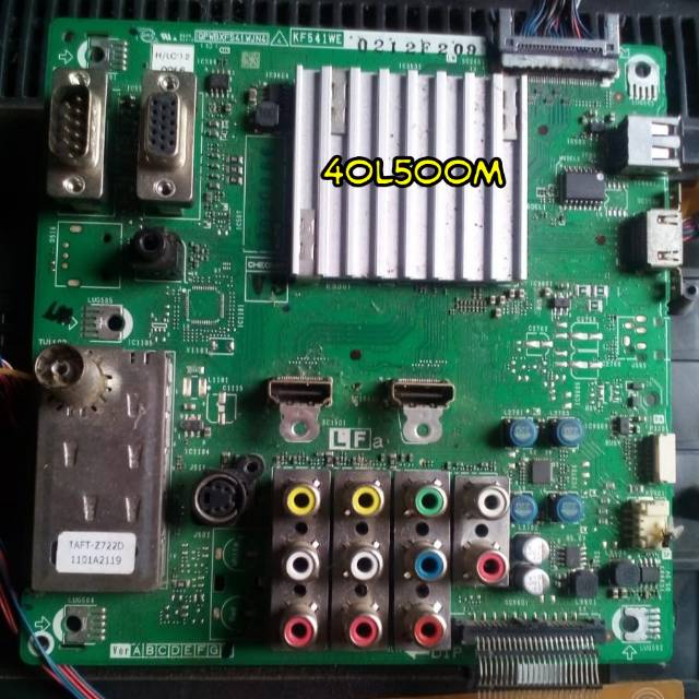 MB MAINBOARD TV SHARP LC-40L500M-40L500M-MOTHERBOARD TV SHARP LC-40L500M