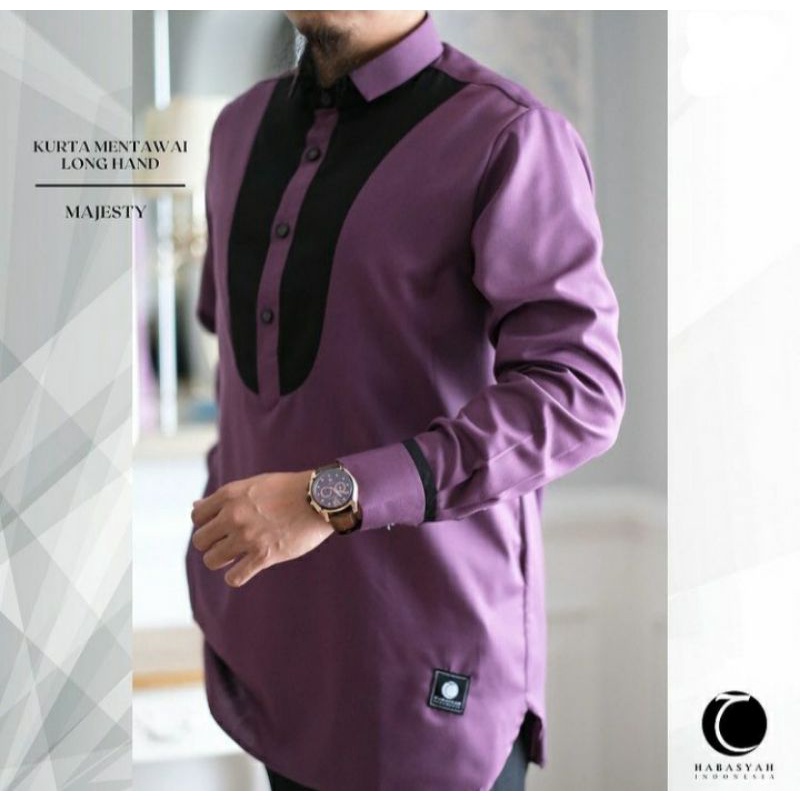 Jual Murah Kurta Mentawai longhand Majesty size L by Habasyah Indonesia - Alfi Huraiyah Grade A