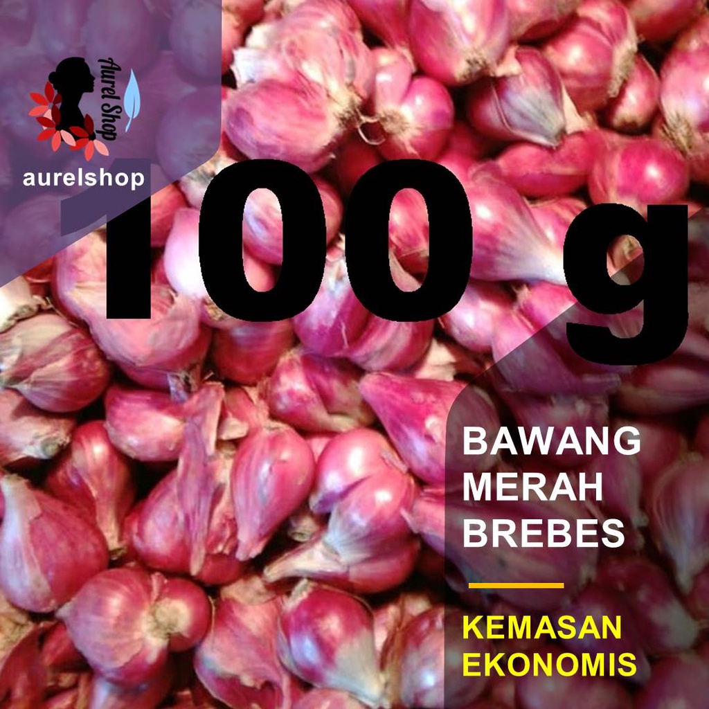 

100 gram Bawang Merah Brebes Segar