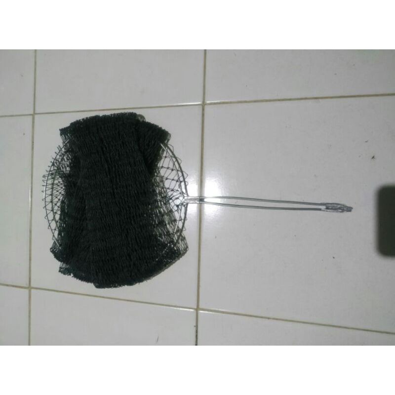 Kerumbu rajut model serokan korang koja keramba ikan jaring ikan wadah ikan tempat ikan anti yuyu