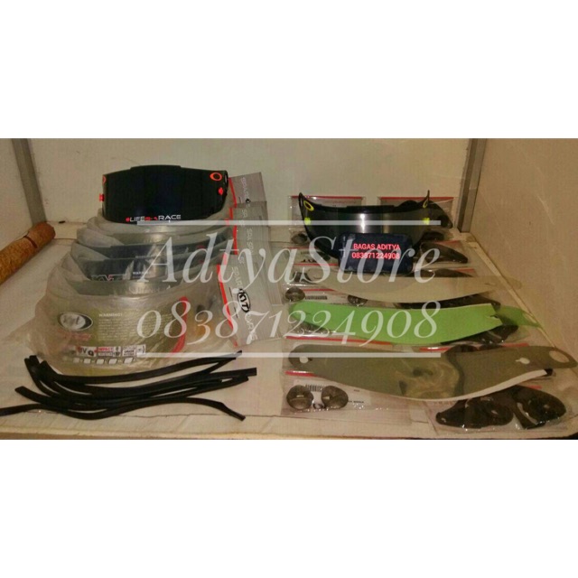 Visor set kyt c5 pnp helm lain