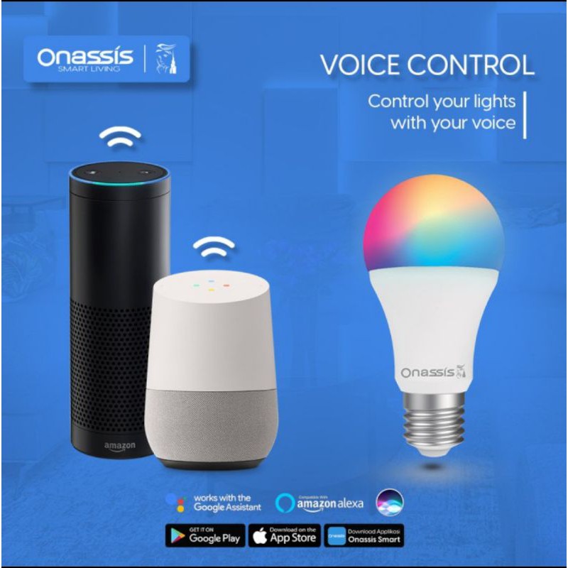 ONASSIS SMART LIGHT BULB 12 W / Lampu Onassis Smart Home / LAMPU LED