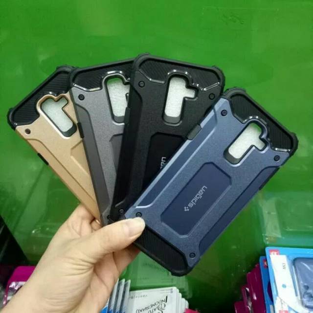 Spigen Tough Armor SAMSUNG J8 2018  / Hardcase Iron / Case Robot