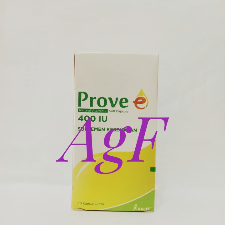 Prove E 400 IU Softcaps isi 60 -Kalbe Farma