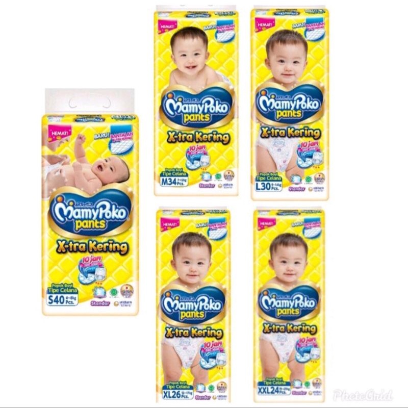 MAMYPOKO PANTS STANDAR S38/M32/L28/XL26/XXL24