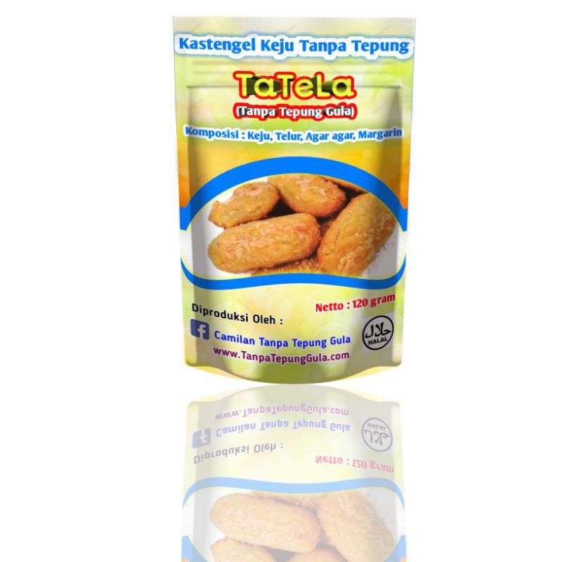 

Kastengel Keju Tanpa Tepung Gula Camilan DEBM /Diet Keto Netto 125 gram