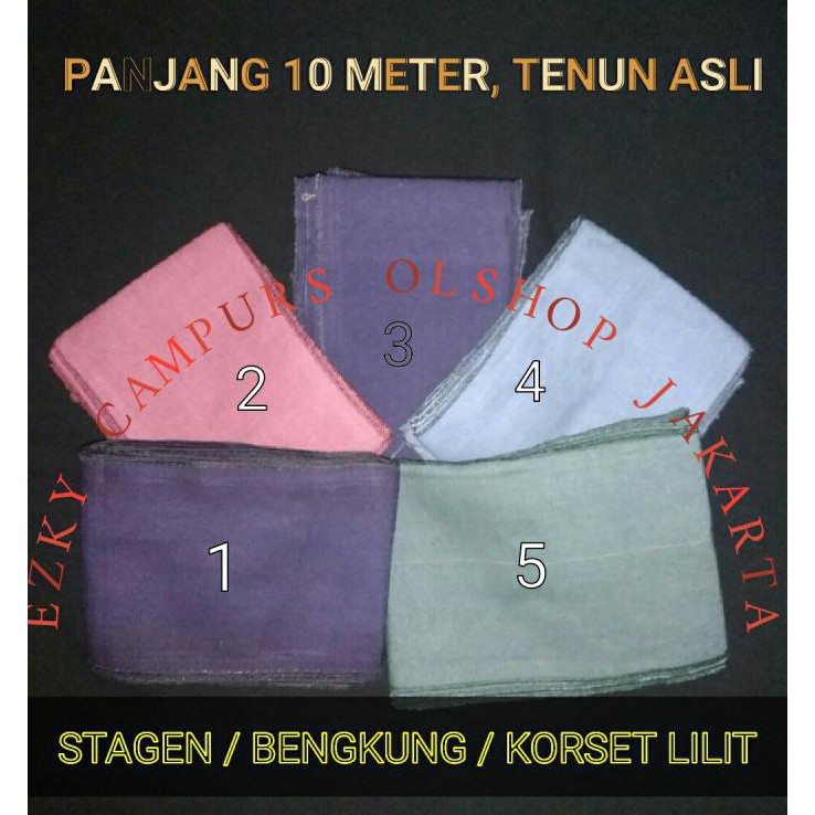 [[BISA COD]] Stagen Bengkung Kendit Korset Lilit Ibu Setelah Melahirkan 10 Meter Ka Kode 587