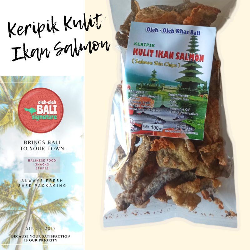 

Keripik Kulit Ikan Salmon Bali